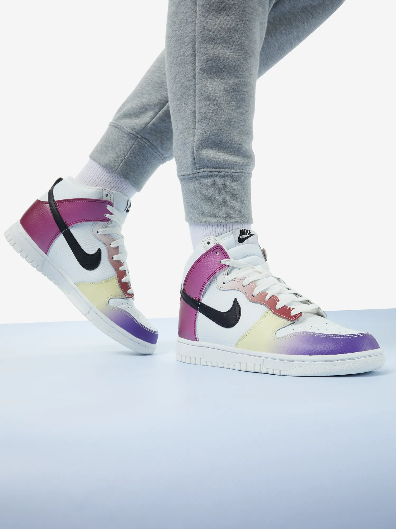 Кеды Nike Dunk High, белый, арт. fd0802n06-100