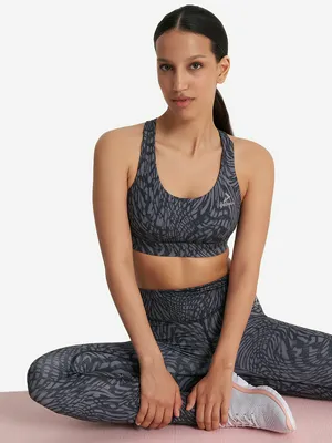 Топ бра спортивный Demix ActiveMove GFX, черный, арт. 129793DMX-B1