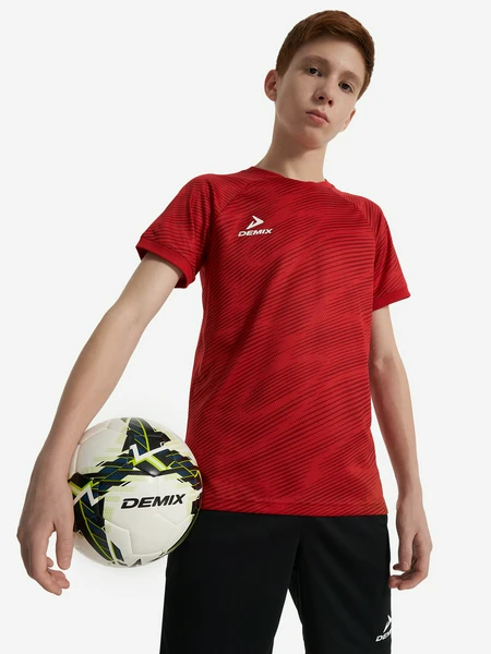Футболка для мальчиков Demix, красный, арт. 135035dmx-h1