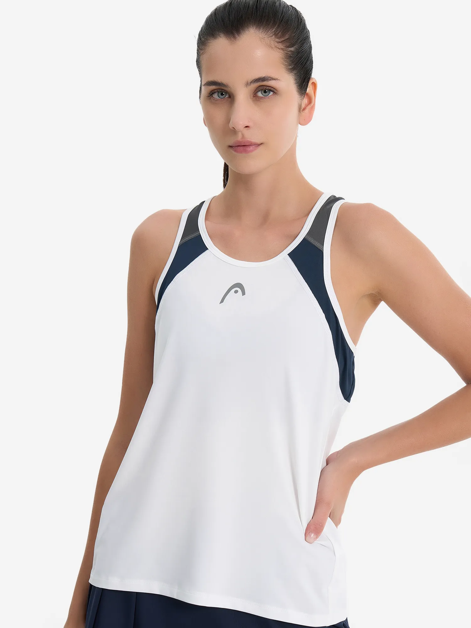 Майка Head Club, белый, арт. 814461h05-whnv