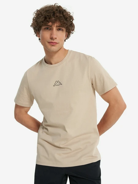 Футболка мужская Kappa, бежевый, арт. 21203