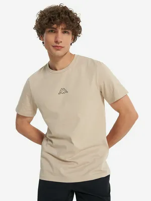 Футболка мужская Kappa, бежевый, арт. 21203