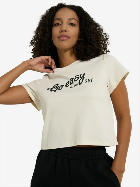 Футболка женская 361°, бежевый, арт. t562519103361-1w