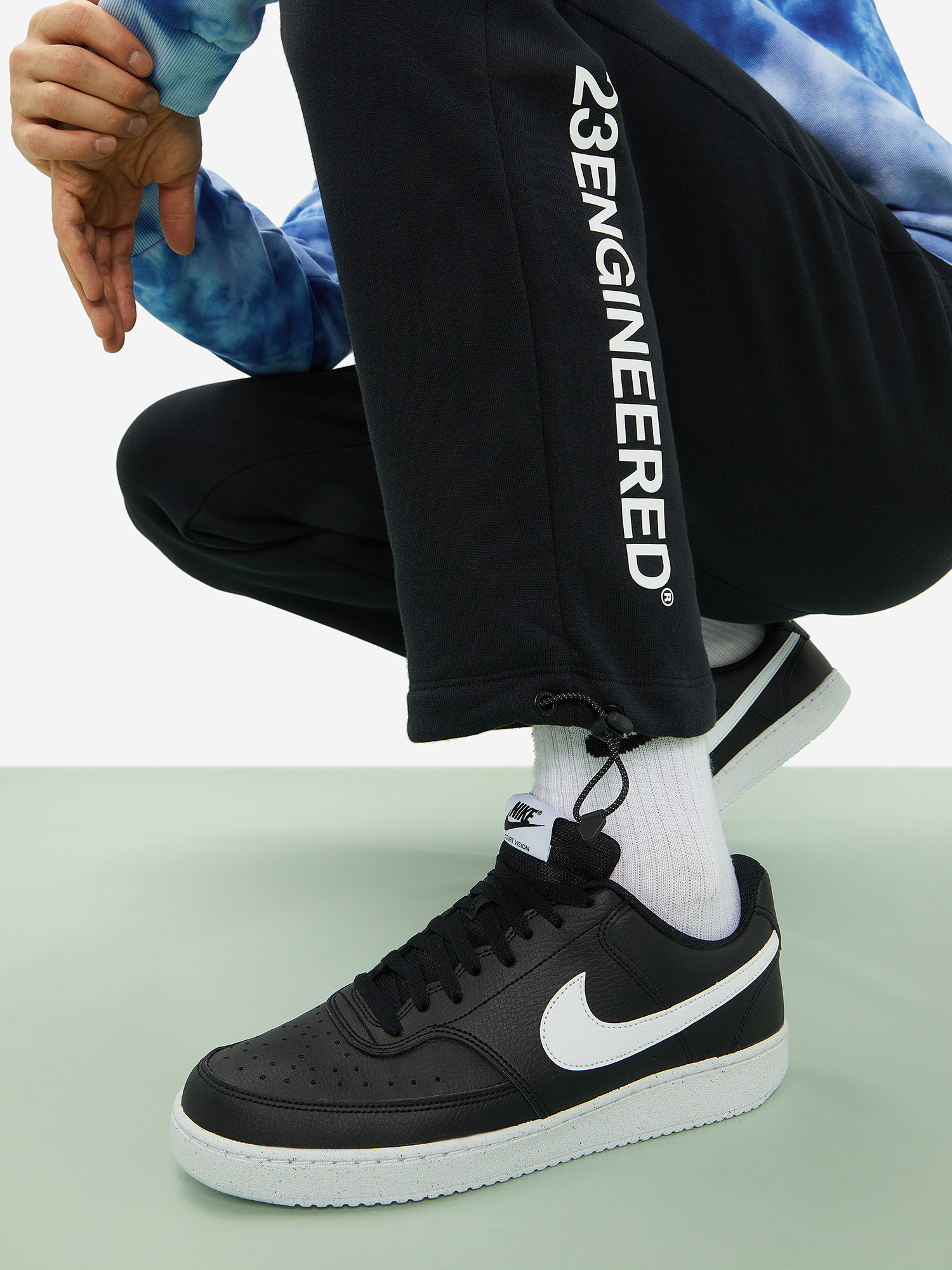 Кеды Nike Court Vision Low Next Nature, черный, арт. dh2987n06-001