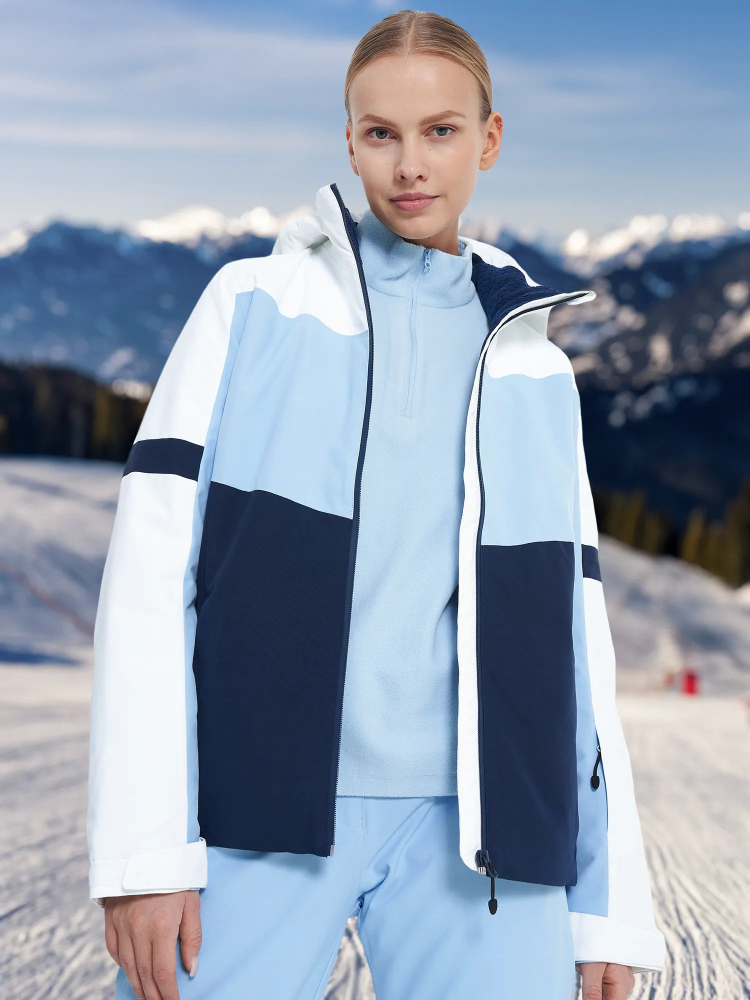 Куртка утепленная женская Ziener Peuta, синий, арт. 235102znr-108