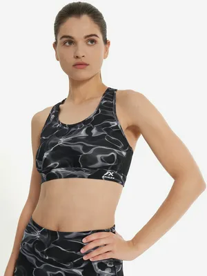 Топ бра спортивный Athlex, черный, арт. 129641A31-B1