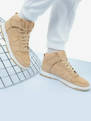 Кеды Nike Dunk High Premium, бежевый, арт. DX2044N06-201