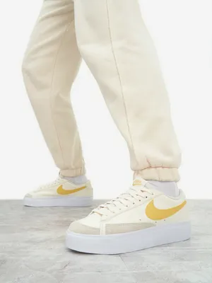 Кеды Nike Blazer Low Platform, бежевый, арт. DJ0292N06-113