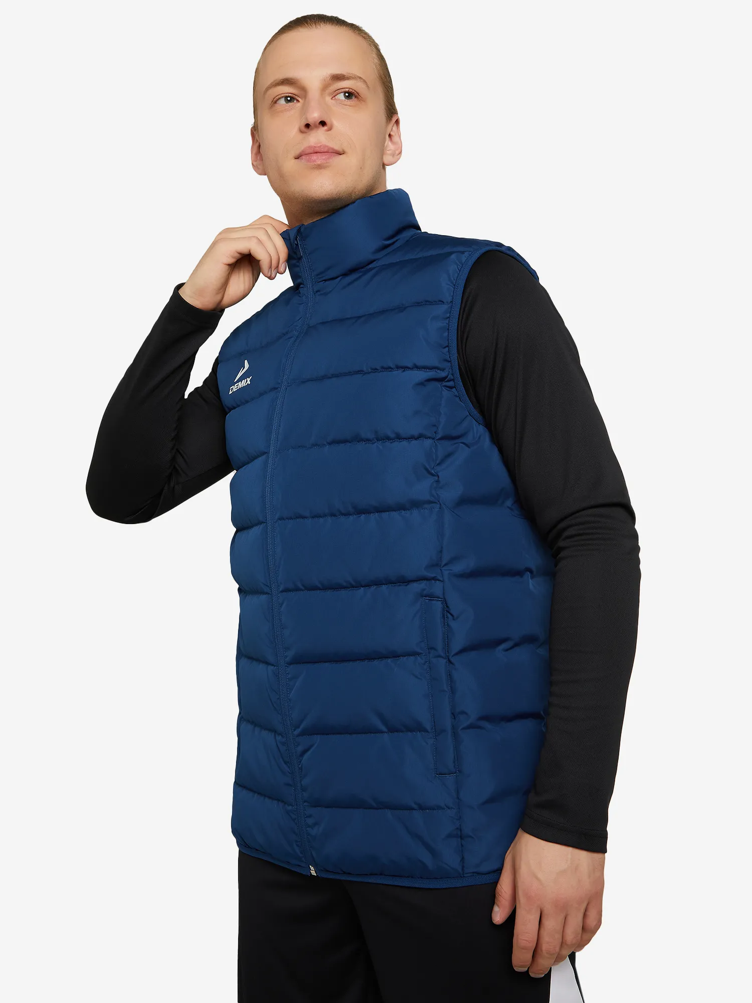 Жилет утепленный, синий, арт. 119798dmx-z3