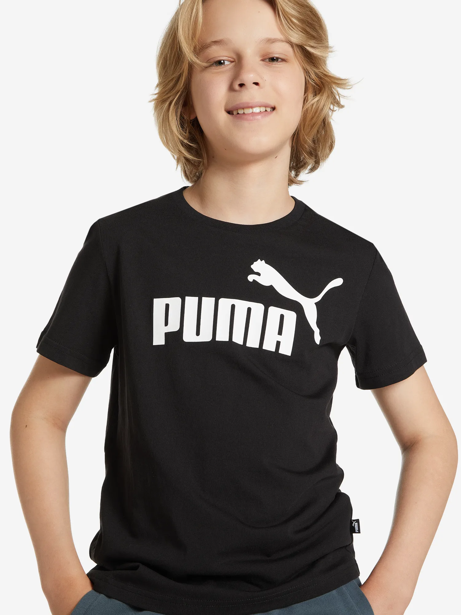 Футболка PUMA Ess Logo, черный, арт. 586960p0p-01