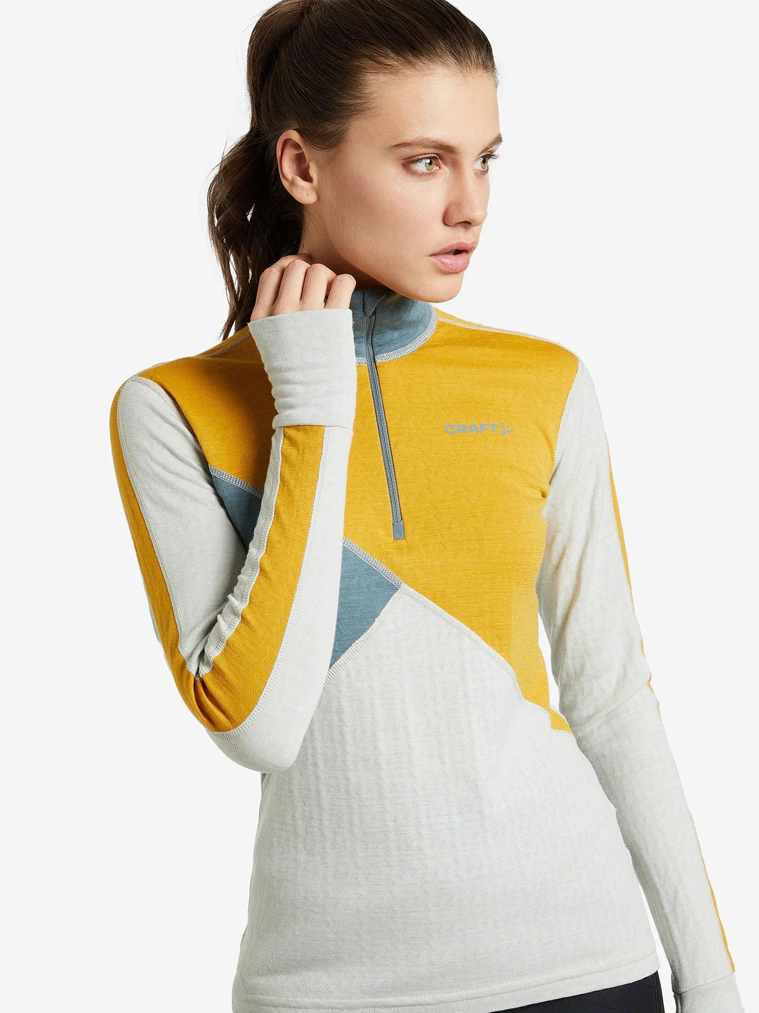 Термобелье верх Craft, серый, арт. 21320