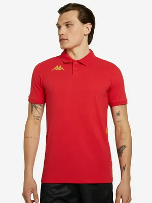 Поло мужское Kappa, красный, арт. 351G56WKAP-565