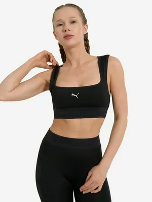 Топ бра спортивный PUMA Move Lace Bra, черный, арт. 526783P0P-01