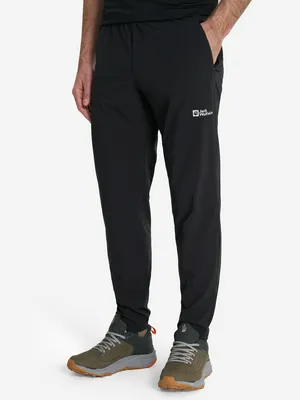 Брюки Jack Wolfskin Prelight Chill, черный, арт. 1508971J01-6000