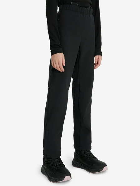 Брюки софтшелл для девочек Outventure, черный, арт. 131852out-99