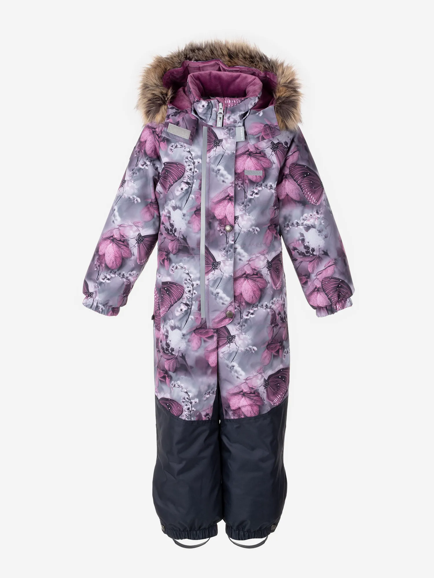 Комбинезон утепленный для девочек Kerry Juliet, серый, арт. k23426k2j-6103