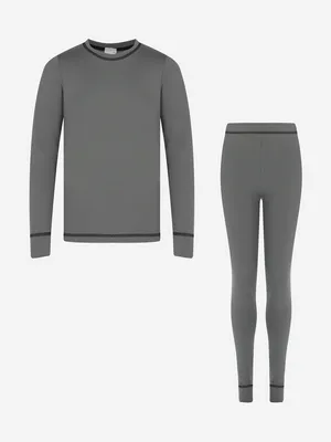 Термокомплект детский Wool&Cotton, серый, арт. VRUFPW19-003