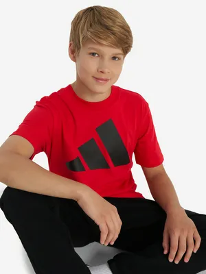 Футболка для мальчиков Adidas, красный, арт. JC9664A01