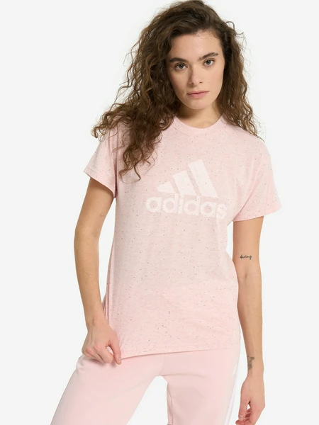 Футболка женская Adidas, бежевый, арт. 21532