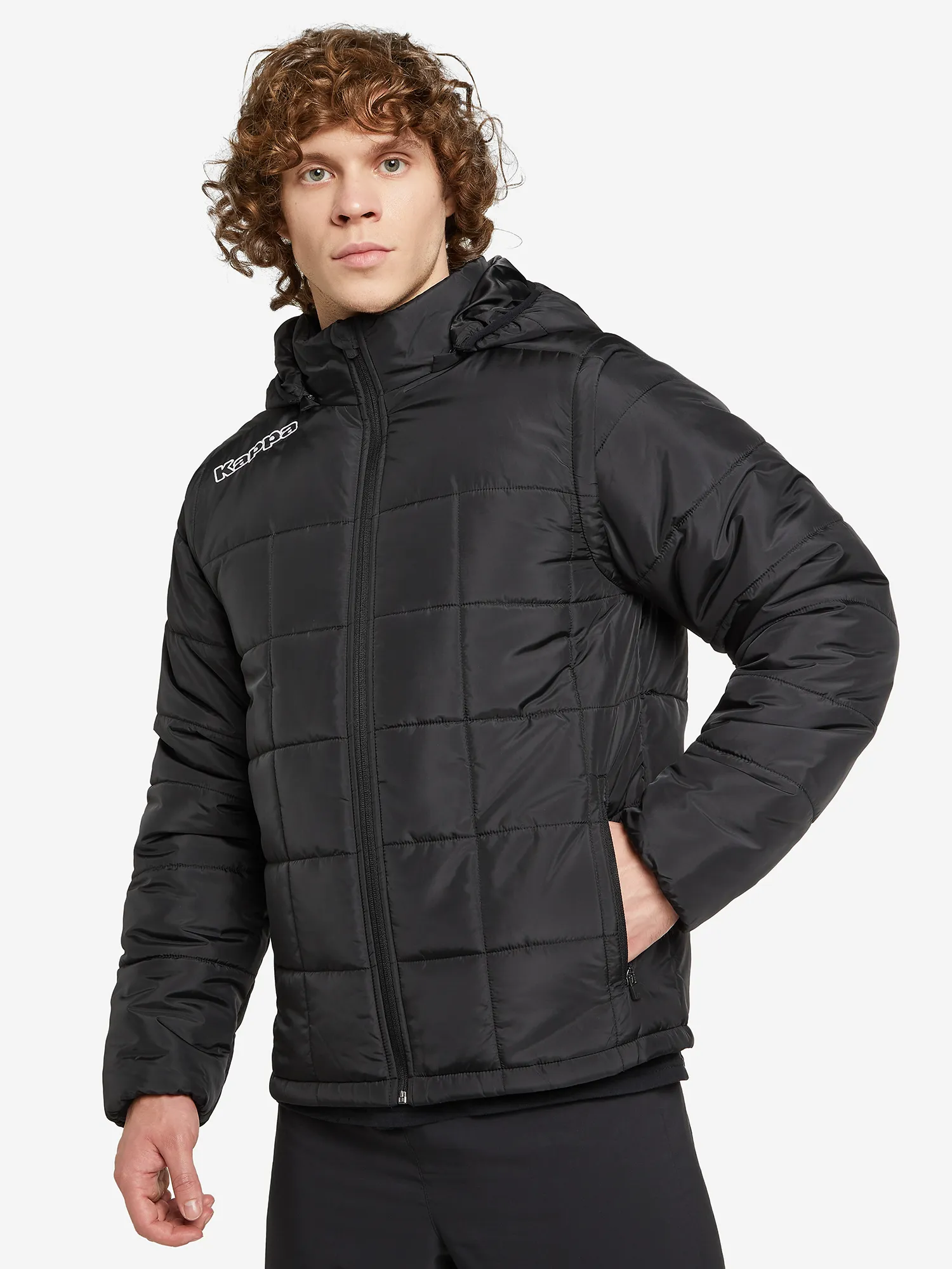 Куртка утепленная Kappa, черный, арт. 303jis0kap-005