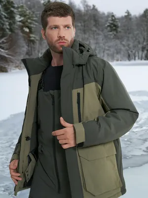 Куртка утепленная мужская Geotech, зеленый, арт. 130769