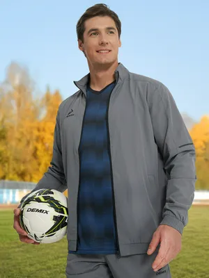 Ветровка Demix, серый, арт. 129685dmx-92