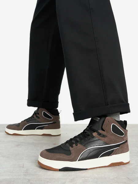 Кеды PUMA Rbd Break Mid Sd, коричневый, арт. 21605