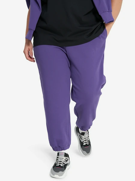 Брюки женские оверсайз, фиолетовый, арт. 127766dmx-p4