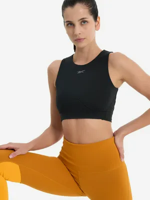 Топ бра спортивный Reebok, черный, арт. 100075373R00
