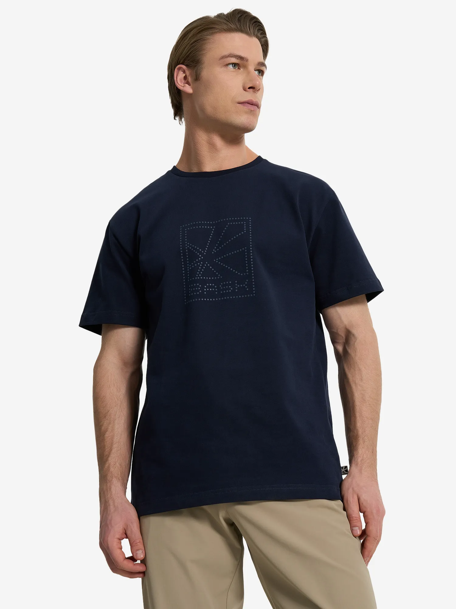 Футболка Bask Points, синий, арт. 23102bsk-9309