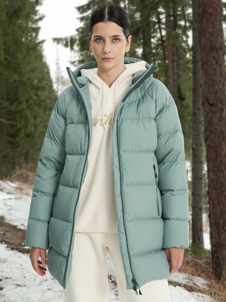 Пуховик женский Northland Hamberg, зеленый, арт. 130439n16-g1