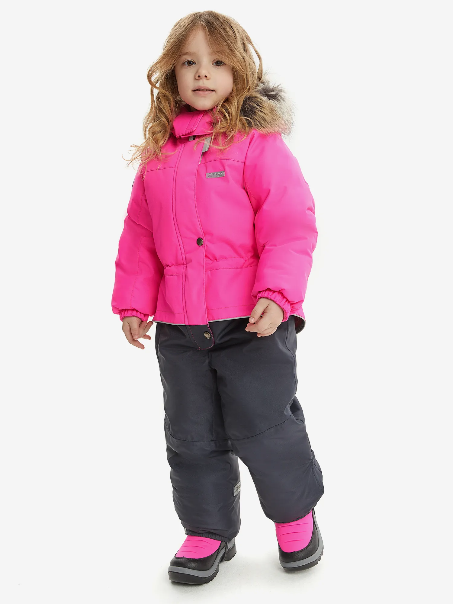 Комбинезон утепленный для девочек Kerry Haili, розовый, арт. k23422k2j-267