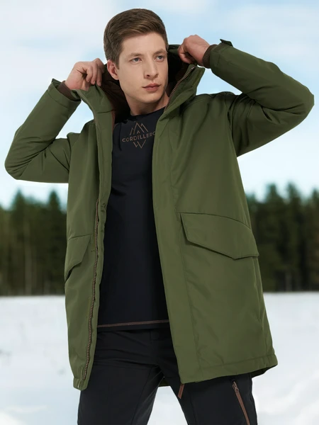 Куртка утепленная мужская Cordillero, зеленый, арт. 21684