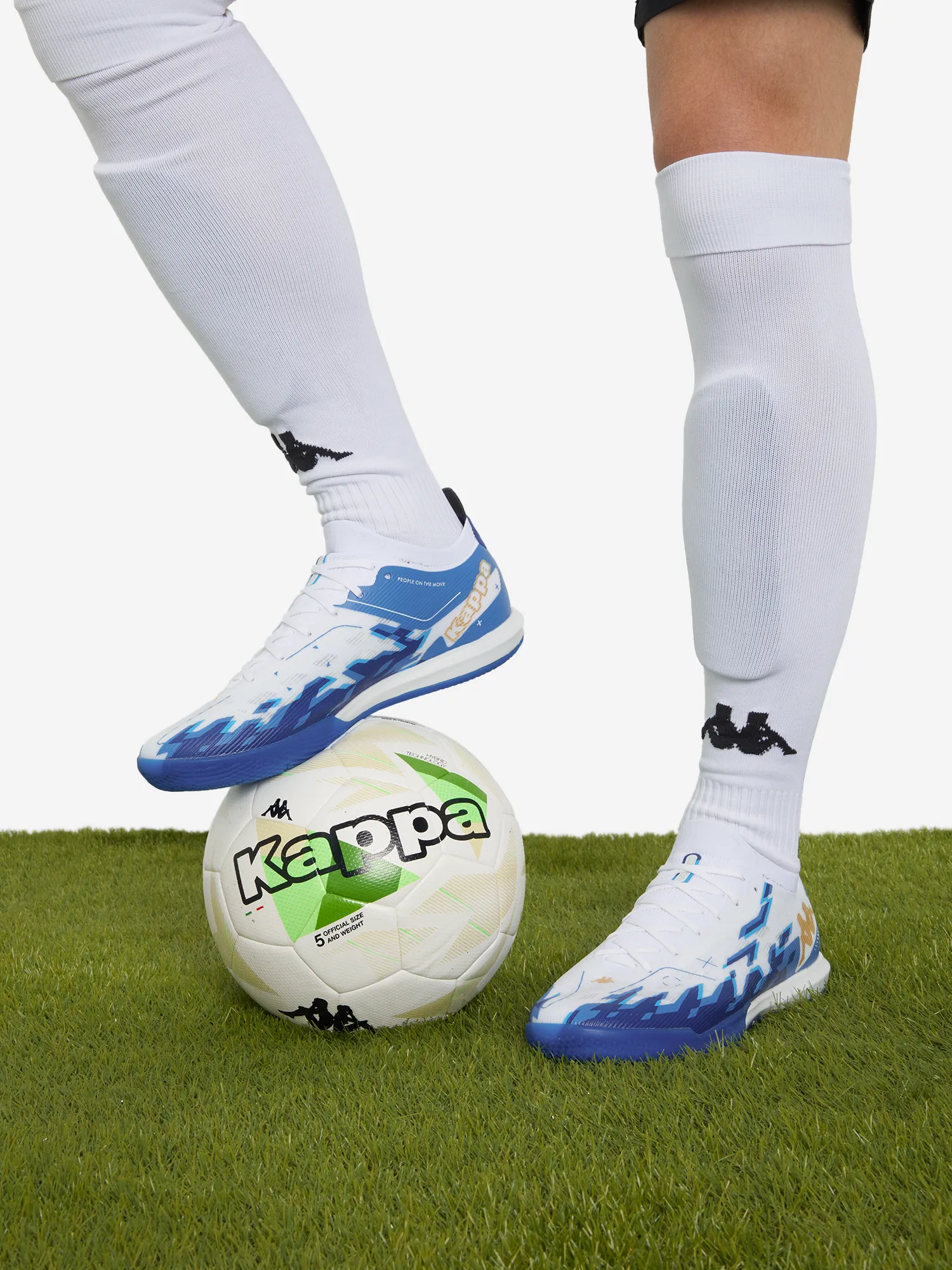 Бутсы мужские Kappa Victorem Ic, белый, арт. 128245kap-wm