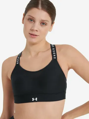 Топ бра спортивный Under Armour Infinity, черный, арт. 1351994U0F-001