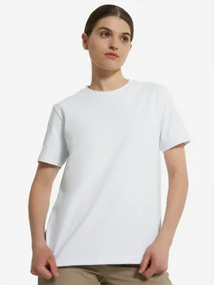 Футболка женская оверсайз Bask Points Lt, белый, арт. 23107BSK-9001