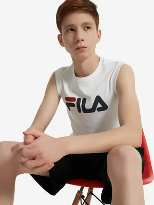 Майка для мальчиков FILA, белый, арт. 134617FLA-00