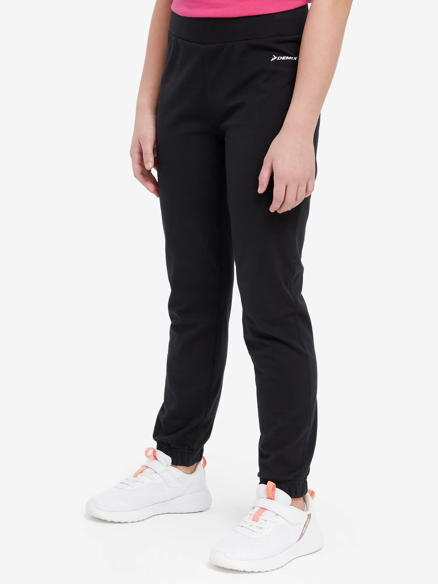 Брюки для девочек Demix, черный, арт. 127407dmx-99