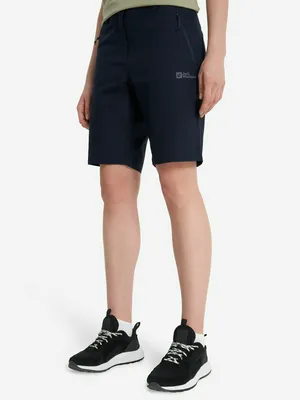 Шорты женские Jack Wolfskin Active Track, синий, арт. 1503704J01-1010