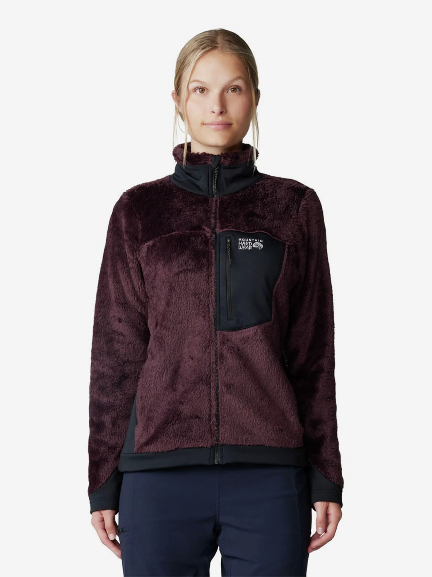 Джемпер флисовый женский Mountain Hardwear Polartec, фиолетовый, арт. 2104841mhw-513