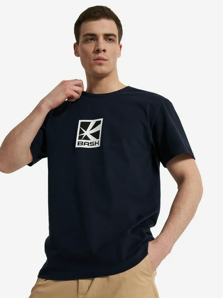 Футболка оверсайз Bask Frame Mt, синий, арт. 23101bsk-9309