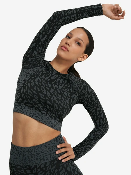 Лонгслив женский Demix, черный, арт. 129909dmx-ba