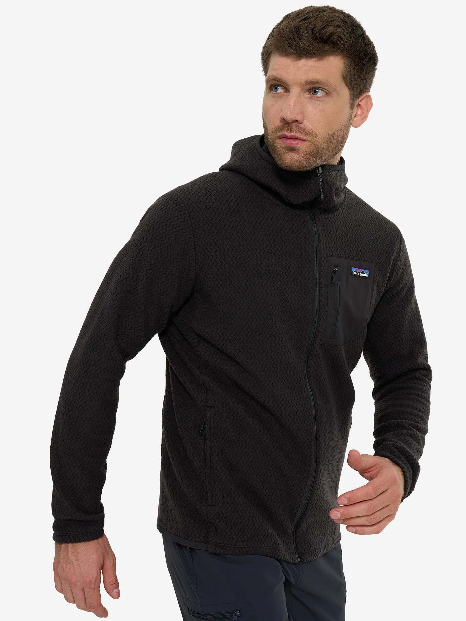 Толстовка Patagonia Air, черный, арт. 40255p3a-blk