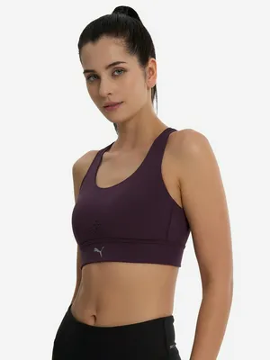 Топ бра спортивный PUMA Pwrbreathe, фиолетовый, арт. 525074