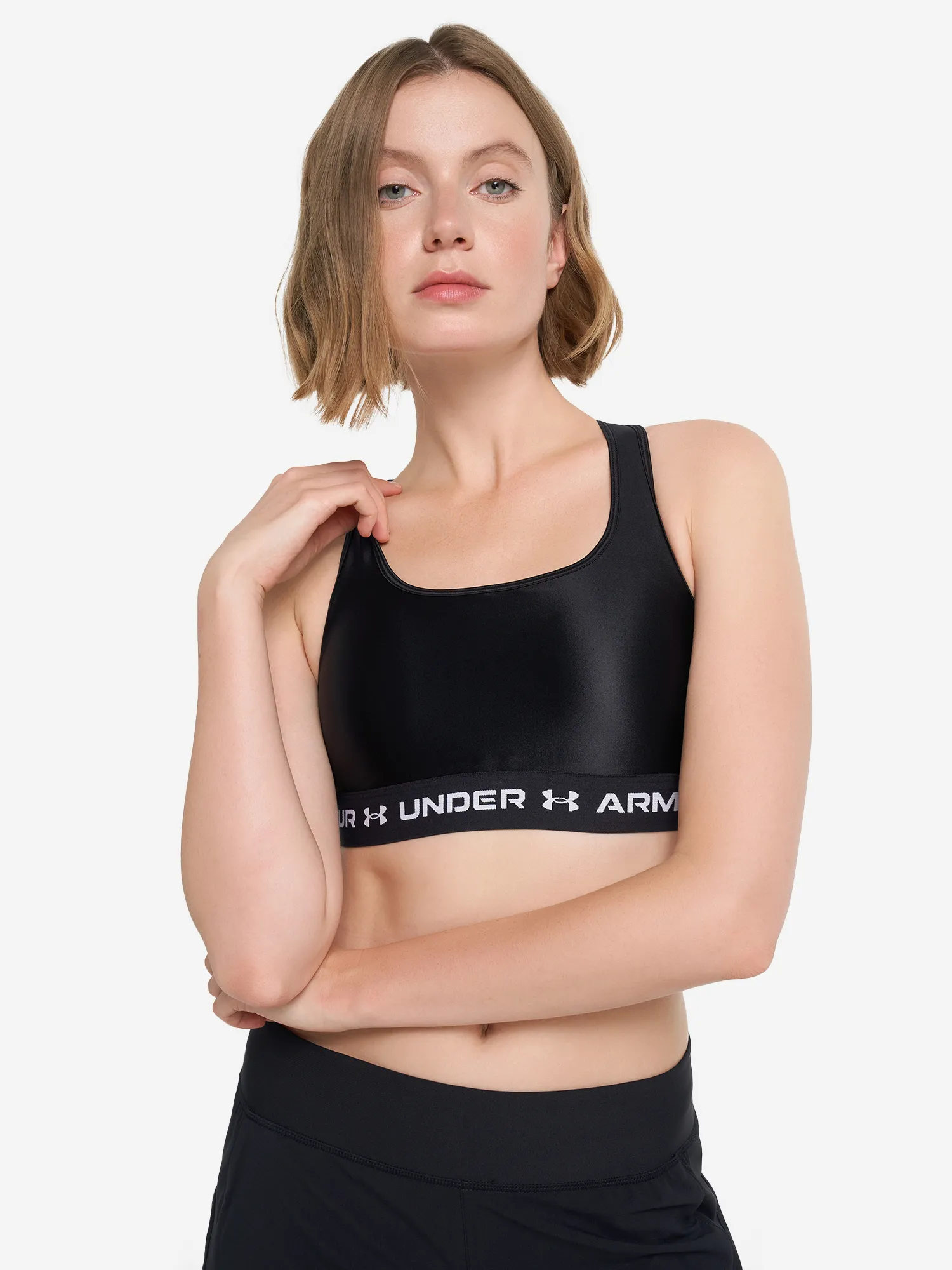 Топ бра спортивный Under Armour, черный, арт. 1362612u0f-001
