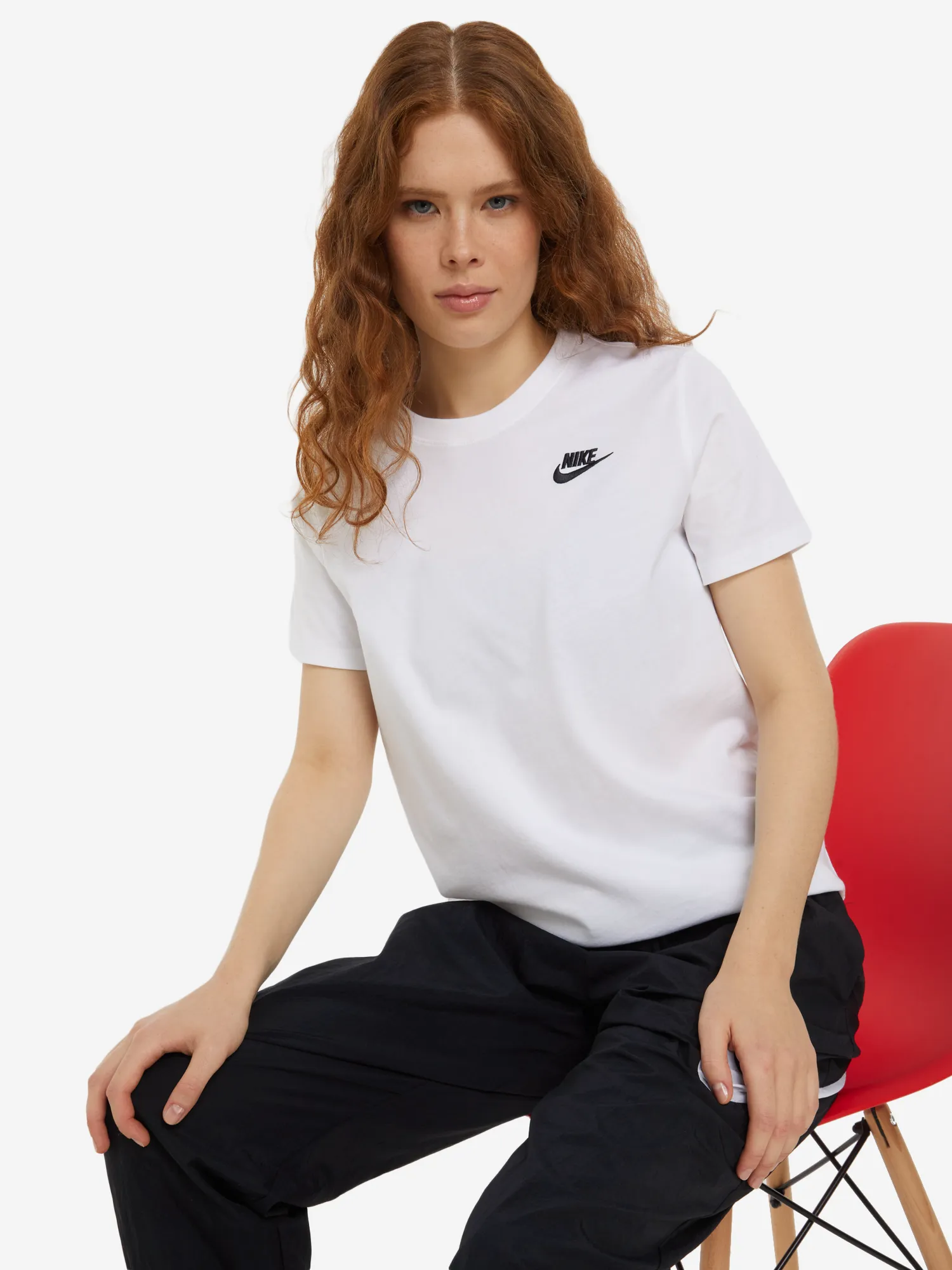 Футболка Nike Club Essentials, белый, арт. dx7902n06-100
