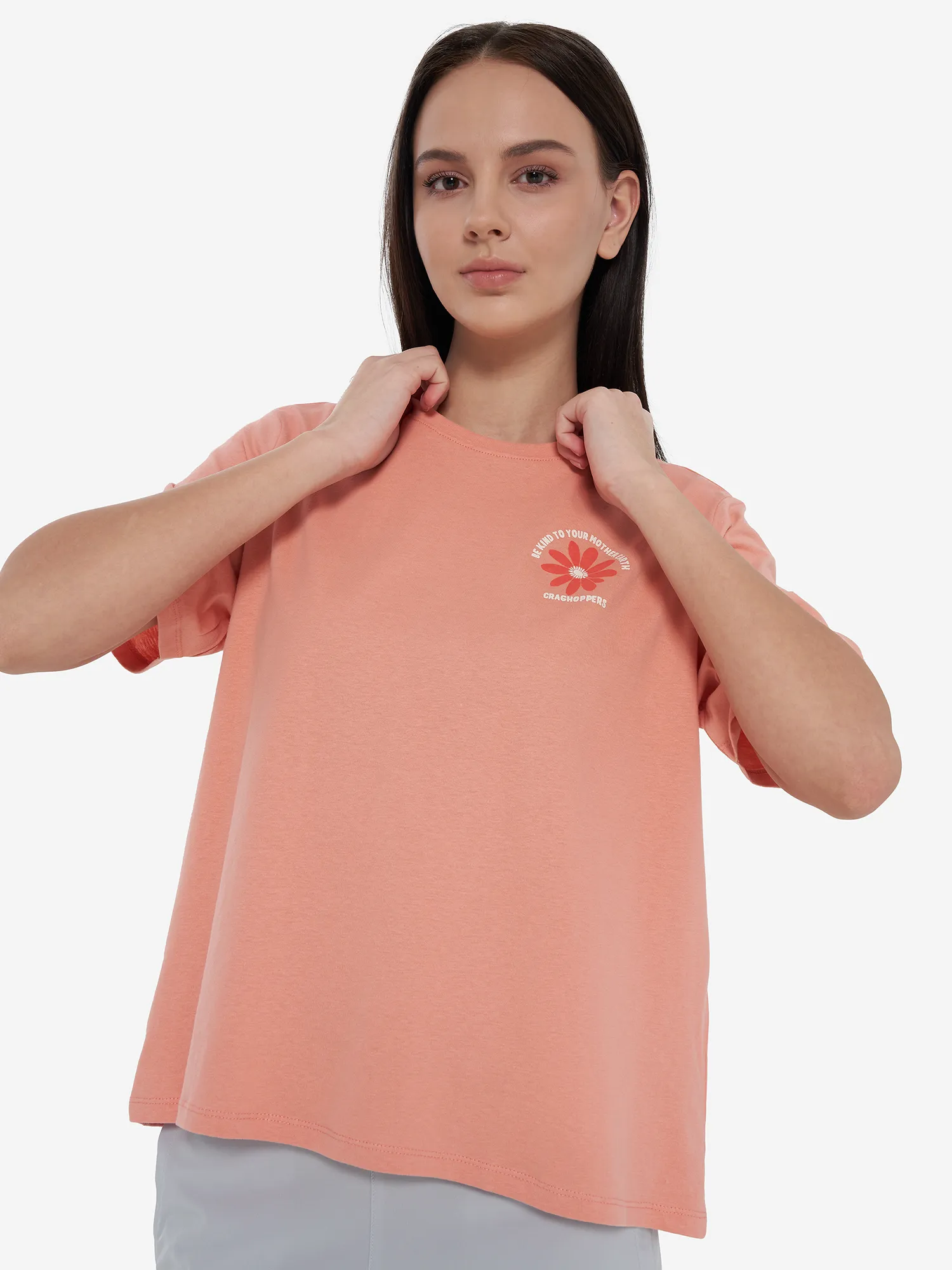 Футболка CRAGHOPPERS Malibo, розовый, арт. cwt1343c3d-f2l