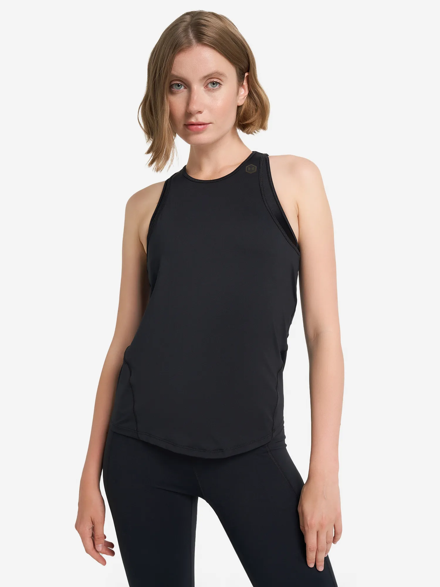 Майка женская Under Armour Rush, черный, арт. 1332467u0f-001