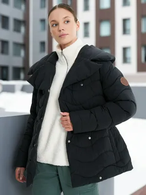 Пуховик женский Cordillero, черный, арт. 131805