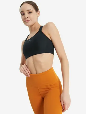 Топ бра спортивный Under Armour, черный, арт. 1379195U0F-001